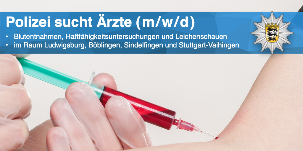 Polizei sucht Ärzte